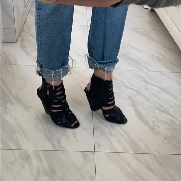 Trouve Strappy Heels - Picture 2 of 5